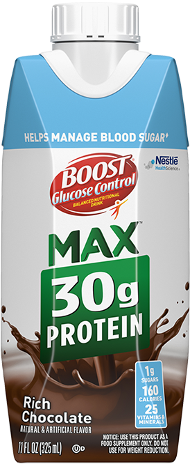 BOOST Glucose Control® MAX 30g Protein Nutritional Drink | BOOST®